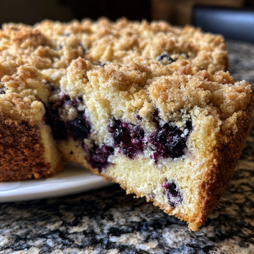 Streuselkuchen Mit Heidelbeeren