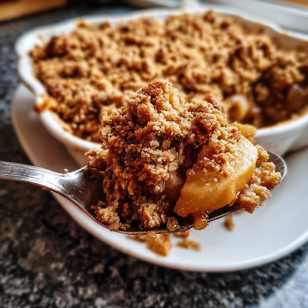 Weihnachtscrumble Rezept