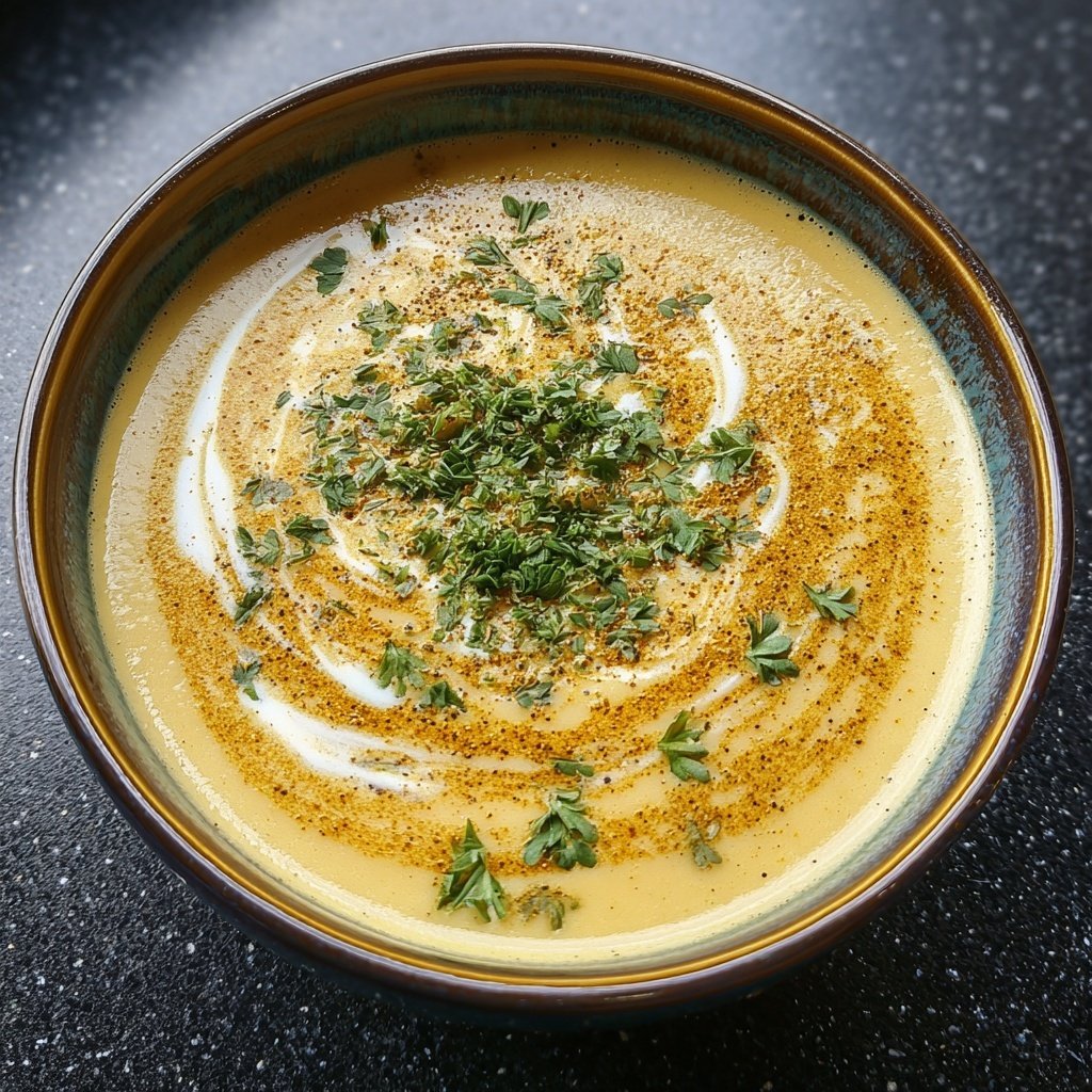 Blumenkohl Suppe Mit Curry