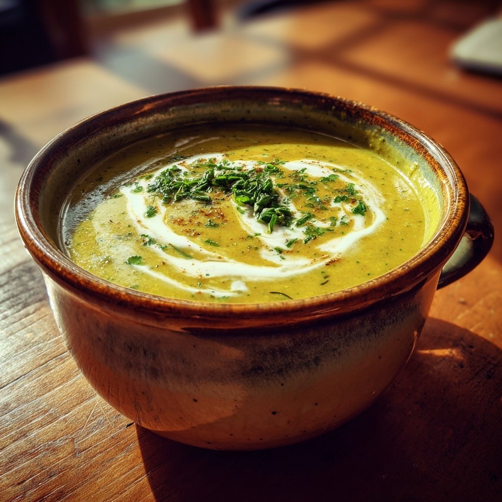 Brokkoli Suppe Mit Frischkäse