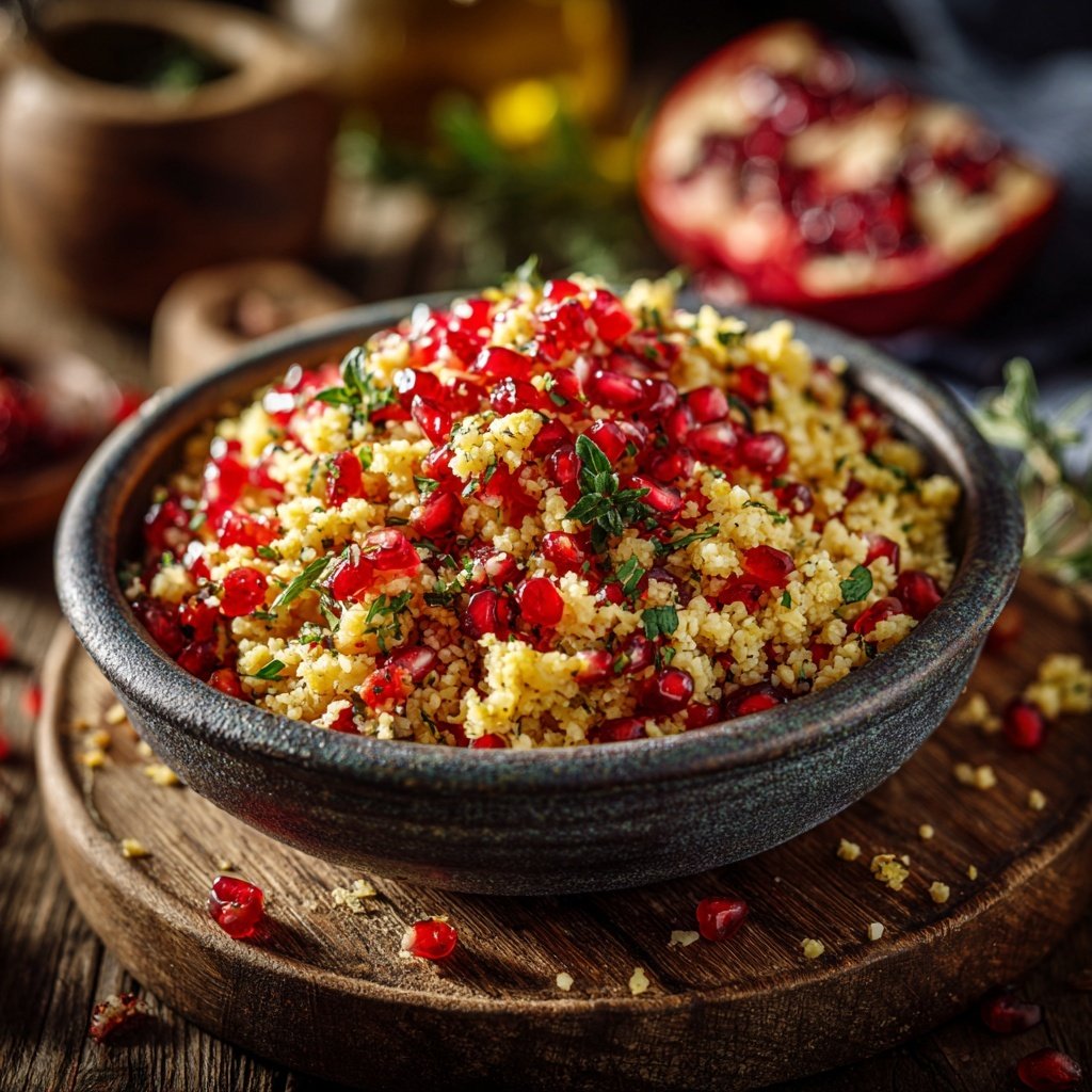 Bulgur Salat Zum Grillen Mit Granatapfel