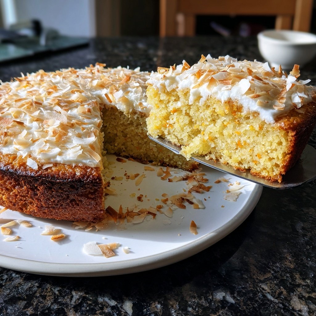 Karottenkuchen Mit Kokos Joghurt